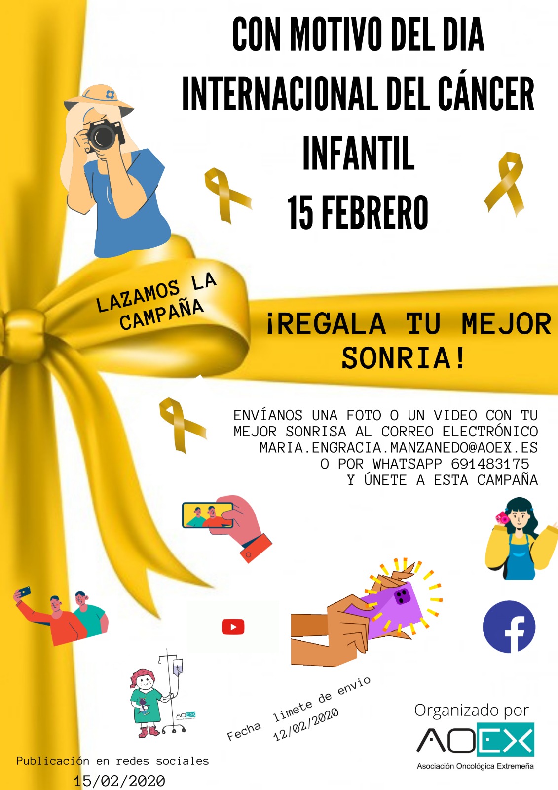 35 colegios de Extremadura se suman a la lucha contra el cáncer infantil