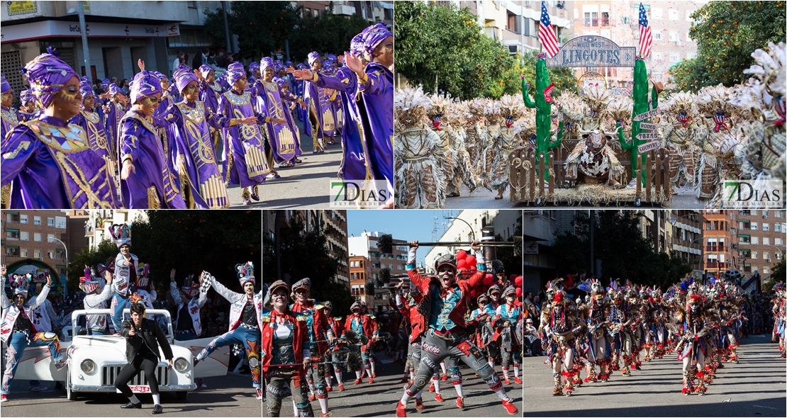 Rescatamos las mejores imágenes del Desfile del Carnaval de Badajoz 2020
