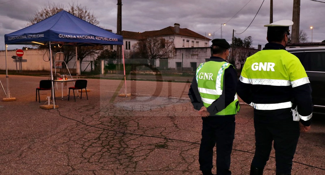 Máximo control en la frontera con Portugal