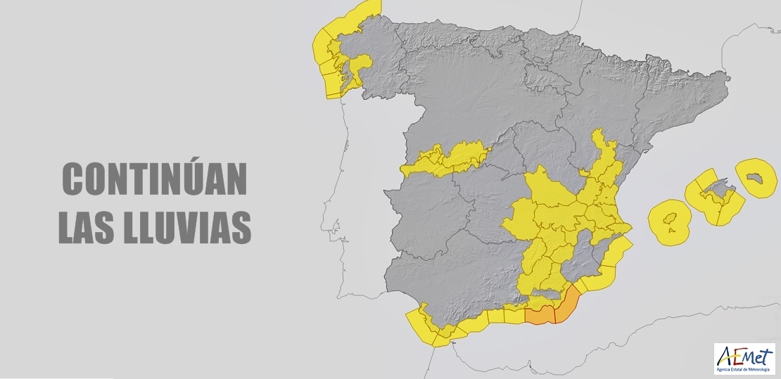 Seguirá lloviendo y mucho los próximos días en Extremadura