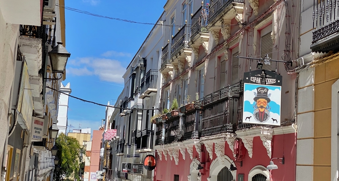 Quejas sobre el cableado en calles pacenses con plataforma mixta