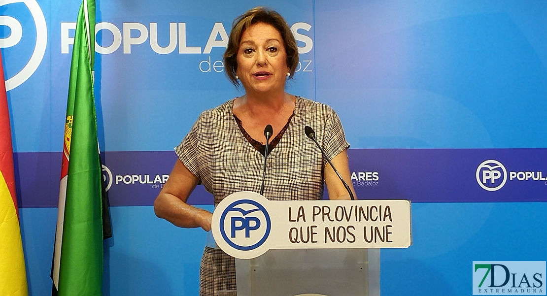 El PP de Badajoz muestra su más profundo pesar por el fallecimiento de Consuelo Rodríguez Píriz