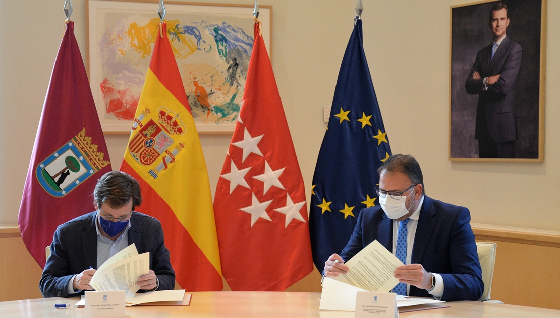 Osuna se reúne con el alcalde de Madrid