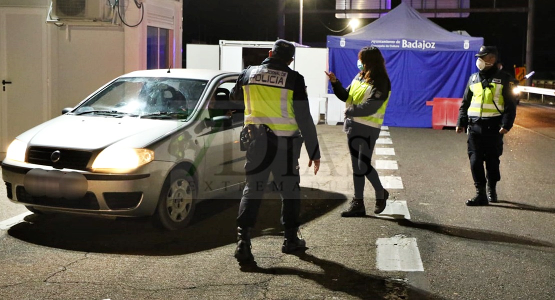 Máximo control en la frontera con Portugal