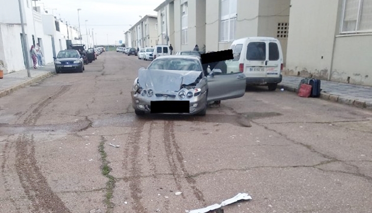 Un conductor se niega a someterse a la pruebas de alcoholemia tras un accidente en Talavera la Real