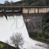 Tras las lluvias de los últimos días la presa de Villar del Rey comienza a desembalsar