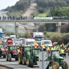 Agricultores extremeños cortan la Autovía A-5 durante horas en defensa del tabaco