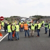 Agricultores extremeños cortan la Autovía A-5 durante horas en defensa del tabaco