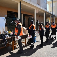 El Ejército forma nuevamente a Protección Civil en materia de descontaminación en Extremadura