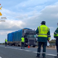Interceptado en la autovía A-66 un camionero que sextuplicaba la tasa de alcohol permitida