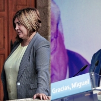 Homenaje a Rosario Cordero y Miguel Celdrán en el pleno de la Diputación de Badajoz
