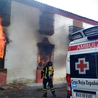 Incendio mortal en Oliva de Mérida