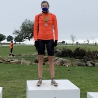 Sonia Bejarano y Houssame Benabbou campeones de Extremadura de Cross
