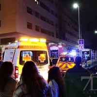 Grave incendio de vivienda en la barriada de San Fernando (Badajoz)