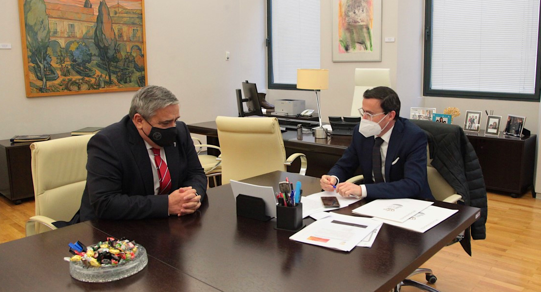 La Diputación implicará a la UEX en la puesta en marcha de un Observatorio Socioeconómico