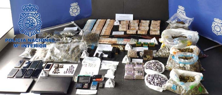 Desarticulan un grupo criminal dedicado a la venta de droga en Badajoz y Plasencia