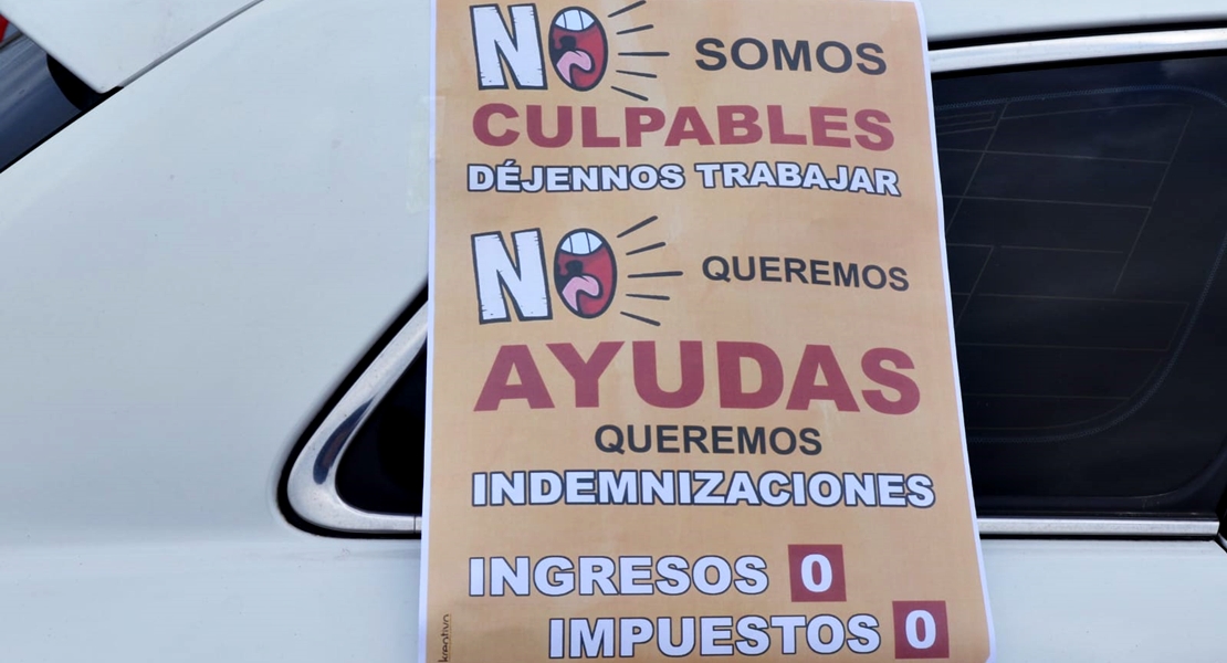 Los autónomos de Badajoz vuelven a manifestar su