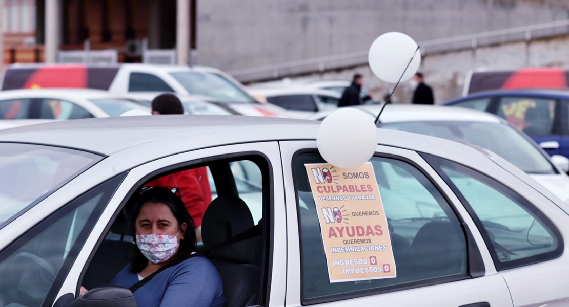 Los autónomos de Badajoz vuelven a manifestar su