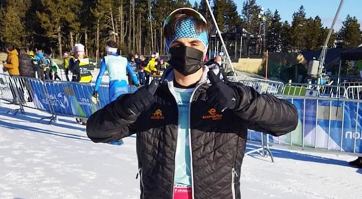 Magnífica actuación de David Puertas en el Campeonato del Mundo de Triatlón de Invierno