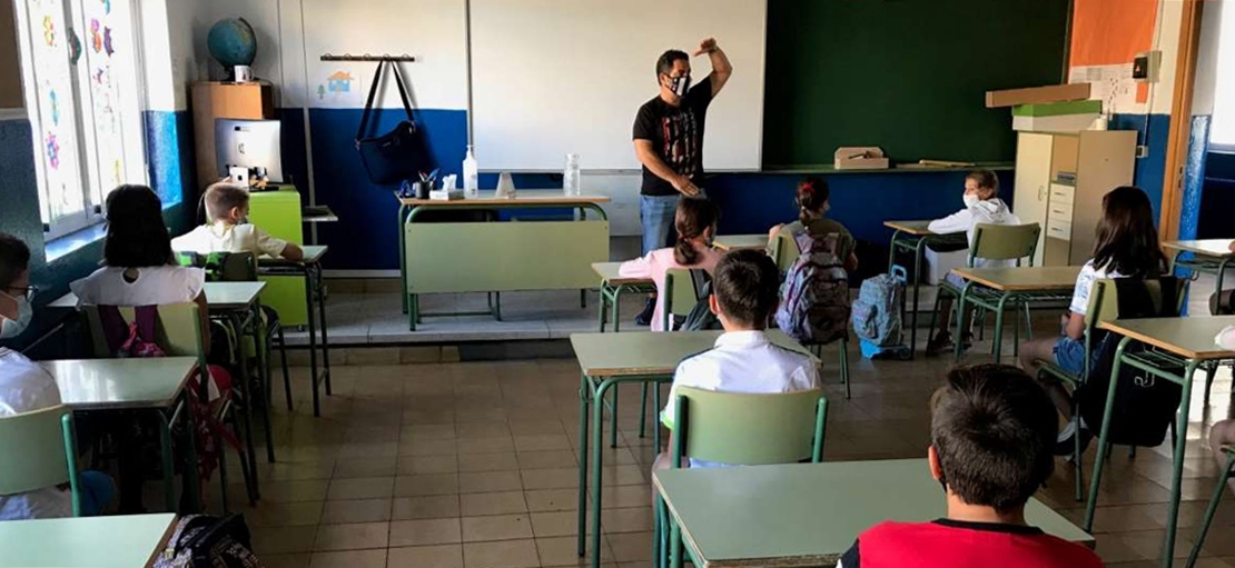 La semana educativa extremeña finaliza con 32 aulas en cuarentena