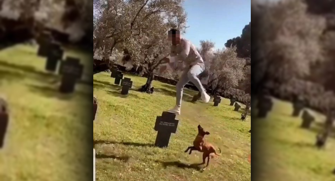 Detenido tras saltar encima de varias tumbas en el cementerio de Cuacos de Yuste (Cáceres)