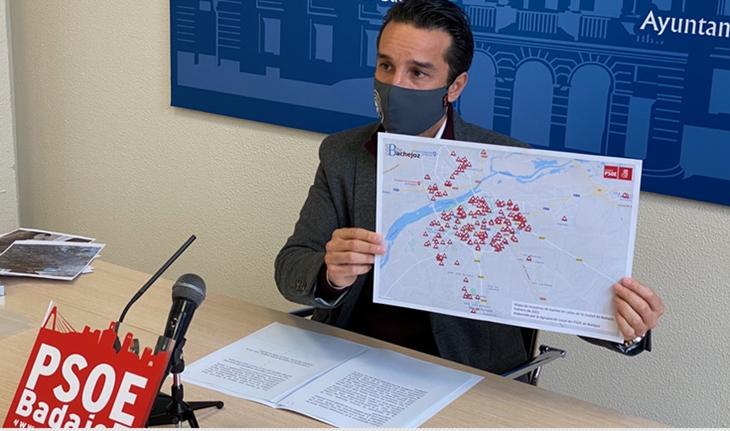Cabezas: “El Ayto ha dejado de invertir casi 7 millones de euros en el mantenimiento de calles”