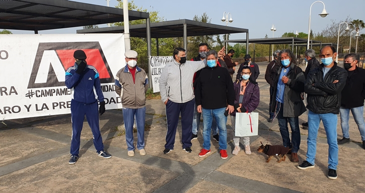 Concentración en Mérida por una ley que garantice el derecho a la vivienda