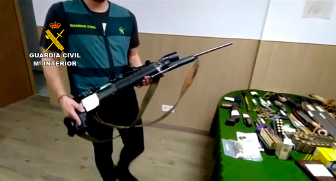 Descubiertos dos talleres ilegales de armas tras un caso de violencia de género