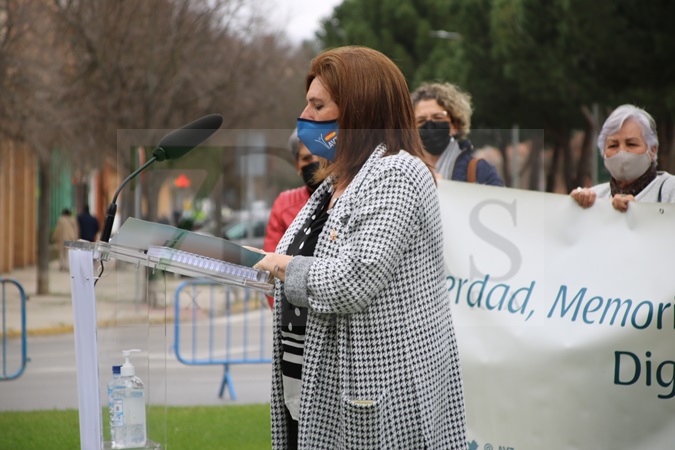 Imágenes del acto homenaje a las víctimas del terrorismo en Badajoz