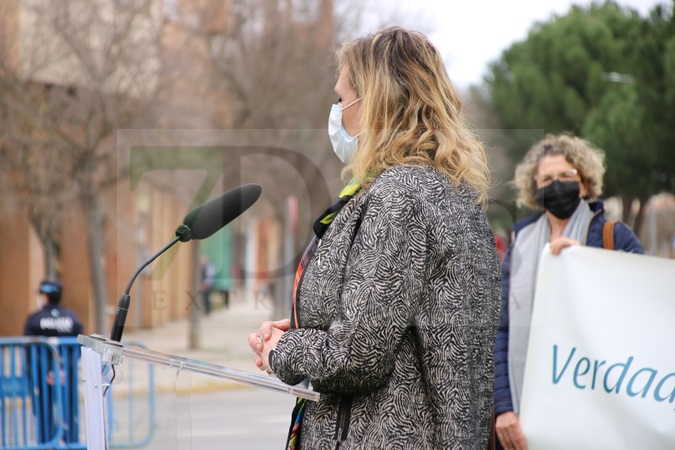 Imágenes del acto homenaje a las víctimas del terrorismo en Badajoz