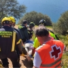 Complicado rescate de un hombre en Alange (Badajoz)