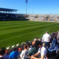 Ambiente en el Nuevo Vivero antes del gran derbi