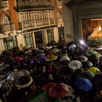 Recordando el Viernes Santo: La madrugada salió pero los feligreses no pudieron ver a La Soledad