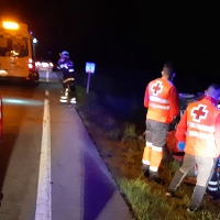 Grave tras accidentarse y quedar atrapado cerca de Don Benito minutos antes del toque de queda