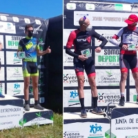 Tres podiums para el Kazajoz Team en el Open de Extremadura de XCM