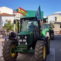 La tractorada extremeña parte hacia Madrid