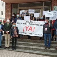 Teniente garantiza que el PP será la voz de los trabajadores del CRPS de Plasencia