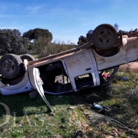 Accidente mortal en Oliva de Mérida