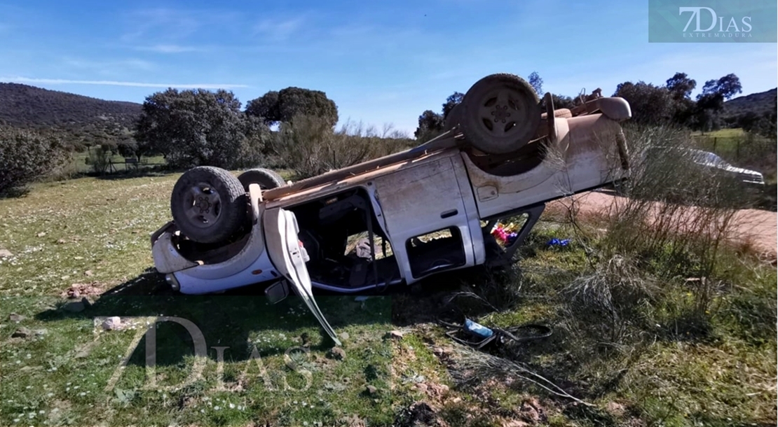 Accidente mortal en Oliva de Mérida