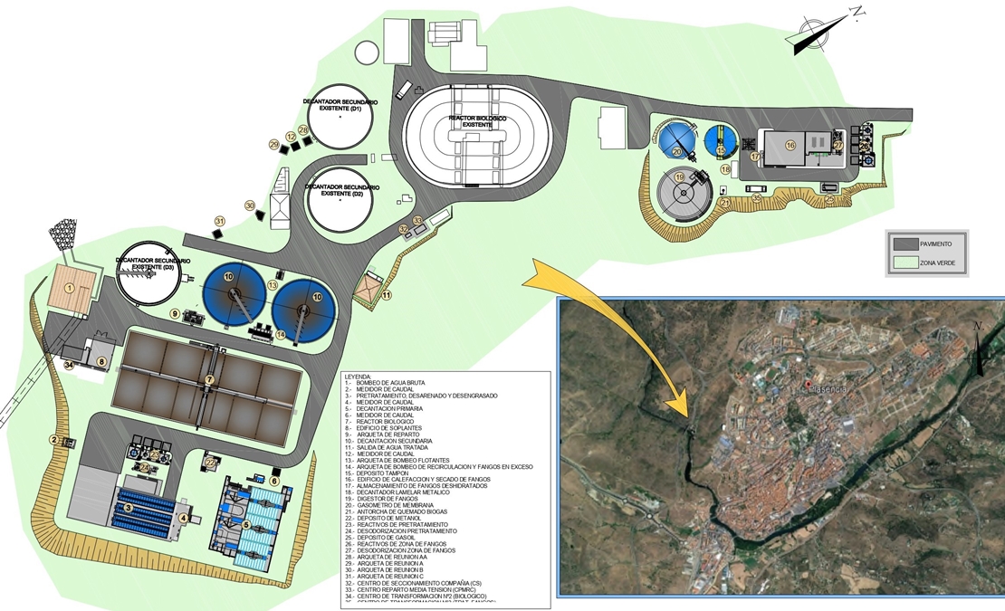 ADENEX considera preocupante la ruptura del colector de aguas residuales de Plasencia