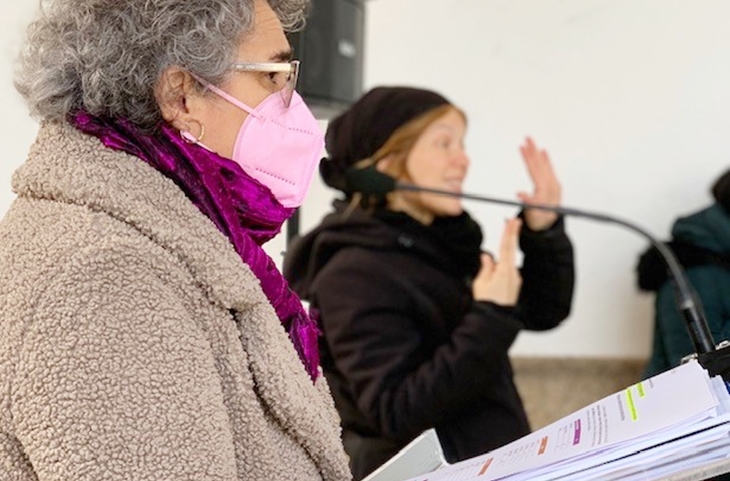 Cáceres destaca la importancia de la alianza entre mujeres y hombres en la lucha por la igualdad