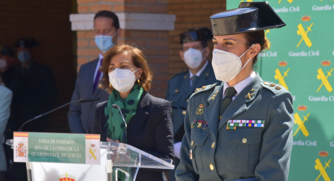 Silvia Gil se convierte en la primera mujer al frente de una Comandancia de la Guardia Civil