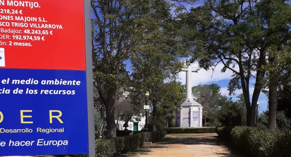 Problemas en Montijo con la &#39;Cruz de los caídos&#39;