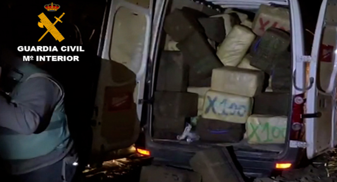 Incautan 300 kilos de hachís en Badajoz pertenecientes a una importante organización