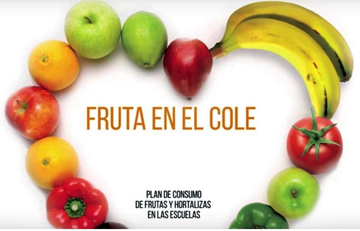 El Programa Escolar de Consumo de Frutas y Hortalizas llega a 396 colegios extremeños