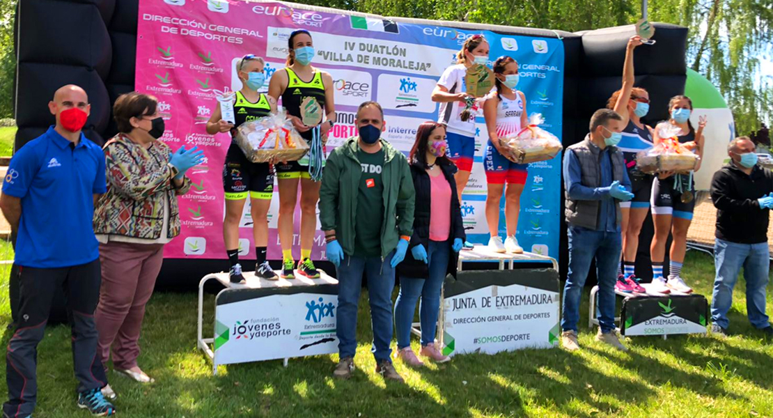 Gran espectáculo en el Campeonato de Extremadura de Duatlón