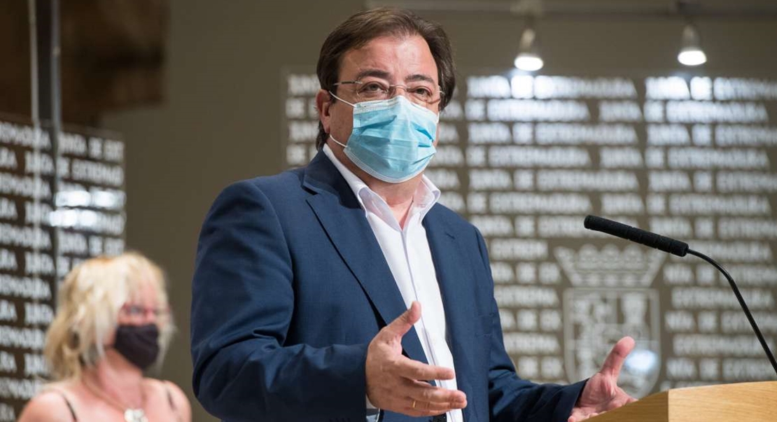 Vara: “Si el litio está en Extremadura, la fábrica de baterías tiene que estar en Extremadura”