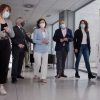 Carmen Calvo visita las instalaciones del Parque Científico y Tecnológico de Extremadura