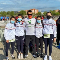 Éxito para los extremeños en el Campeonato de España de Duatlón Contrarreloj por equipos