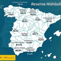 El agua en los embalses sigue disminuyendo a pesar de la lluvia